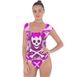 Skull Princess Short Sleeve Leotard 