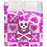 Skull Princess Duvet Cover Double Side (California King Size)