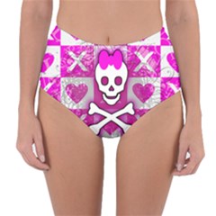 Reversible High-Waist Bikini Bottoms 