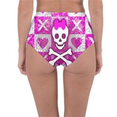 Reversible High-Waist Bikini Bottoms 