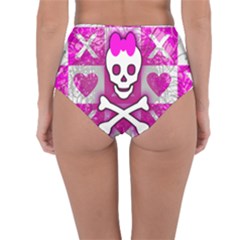 Reversible High-Waist Bikini Bottoms 