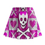 Skull Princess Mini Flare Skirt