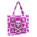 Zipper Medium Tote Bag Front