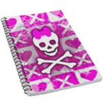 Skull Princess 5.5  x 8.5  Notebook