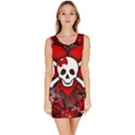 Skull Romance  Bodycon Dress