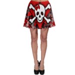 Skull Romance  Skater Skirt