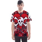 Skull Romance  Men s Sports Mesh Tee