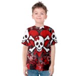 Skull Romance  Kids  Cotton Tee