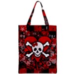 Skull Romance  Zipper Classic Tote Bag