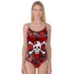 Skull Romance  Camisole Leotard 