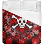 Skull Romance  Duvet Cover (King Size)