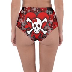 Reversible High-Waist Bikini Bottoms 