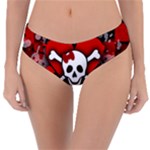 Skull Romance  Reversible Classic Bikini Bottoms