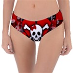 Skull Romance  Reversible Classic Bikini Bottoms