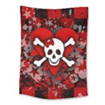 Skull Romance  Medium Tapestry