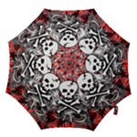 Skull Splatter Hook Handle Umbrella (Small)