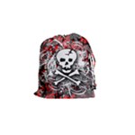 Skull Splatter Drawstring Pouch (Small)