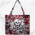 Skull Splatter Mini Tote Bag