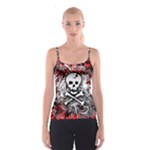 Skull Splatter Spaghetti Strap Top
