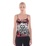 Skull Splatter Spaghetti Strap Top