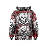 Skull Splatter Kids  Pullover Hoodie