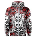 Skull Splatter Men s Zipper Hoodie