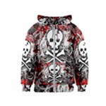 Skull Splatter Kids  Zipper Hoodie