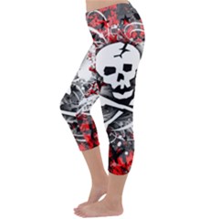 Capri Winter Leggings Back Capri Winter Leggings Back