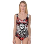 Skull Splatter Princess Tank Leotard 