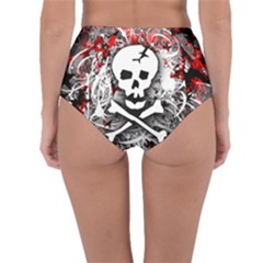 Reversible High-Waist Bikini Bottoms 
