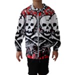 Skull Splatter Kids  Hooded Windbreaker