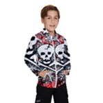 Skull Splatter Kids  Windbreaker