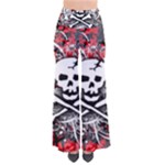 Skull Splatter So Vintage Palazzo Pants