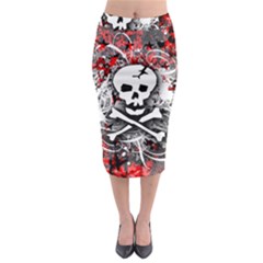 Midi Pencil Skirt 