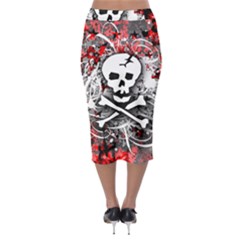 Midi Pencil Skirt 