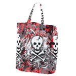 Skull Splatter Giant Grocery Tote