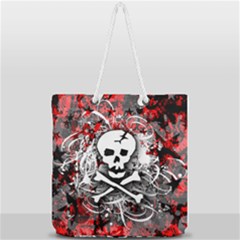 Full Print Rope Handle Tote (Large) 