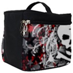 Skull Splatter Make Up Travel Bag (Big)