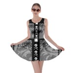 Spider Web Cross Skater Dress