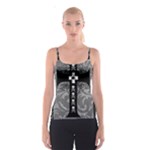 Spider Web Cross Spaghetti Strap Top