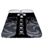 Spider Web Cross Fitted Sheet (Queen Size)