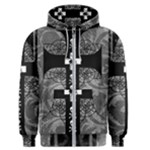 Spider Web Cross Men s Zipper Hoodie