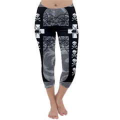 Capri Winter Leggings Front Capri Winter Leggings Front