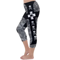 Capri Winter Leggings Back Capri Winter Leggings Back