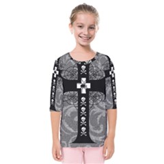 Kids  Quarter Sleeve Raglan T-Shirt 
