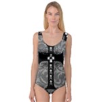 Spider Web Cross Princess Tank Leotard 