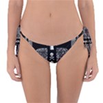 Spider Web Cross Reversible Bikini Bottom