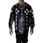 Spider Web Cross Kids  Hooded Windbreaker