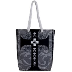 Full Print Rope Handle Tote (Small) 