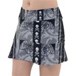 Spider Web Cross Tennis Skirt